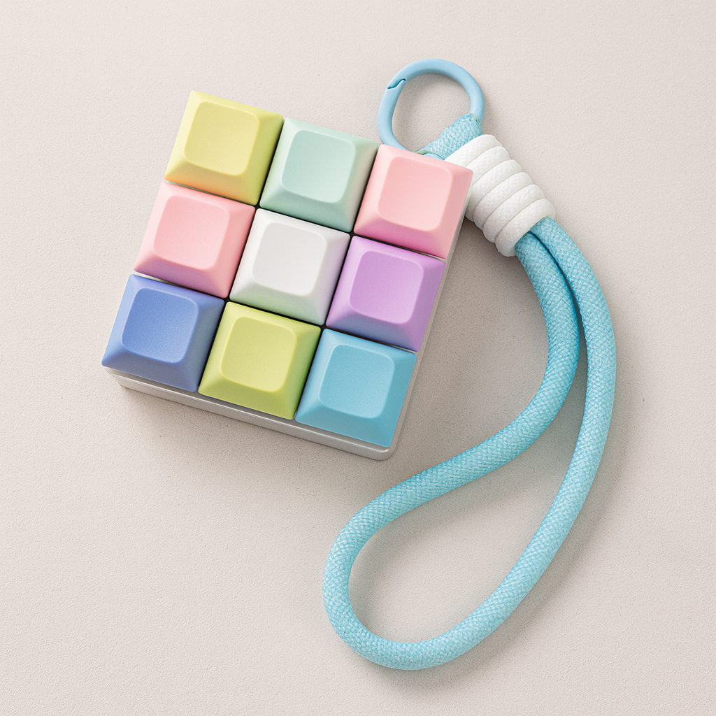 Custom 9 Key Mechanical Keyboard Fidget Toy