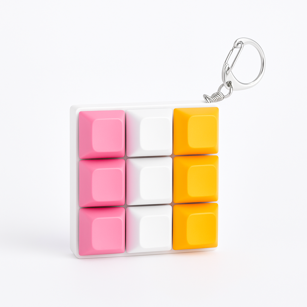 Custom 9 Key Mechanical Keyboard Fidget Toy