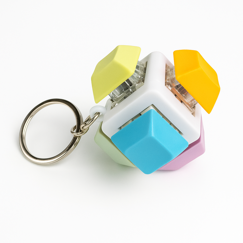 Custom 6 Key Fidget Sphere
