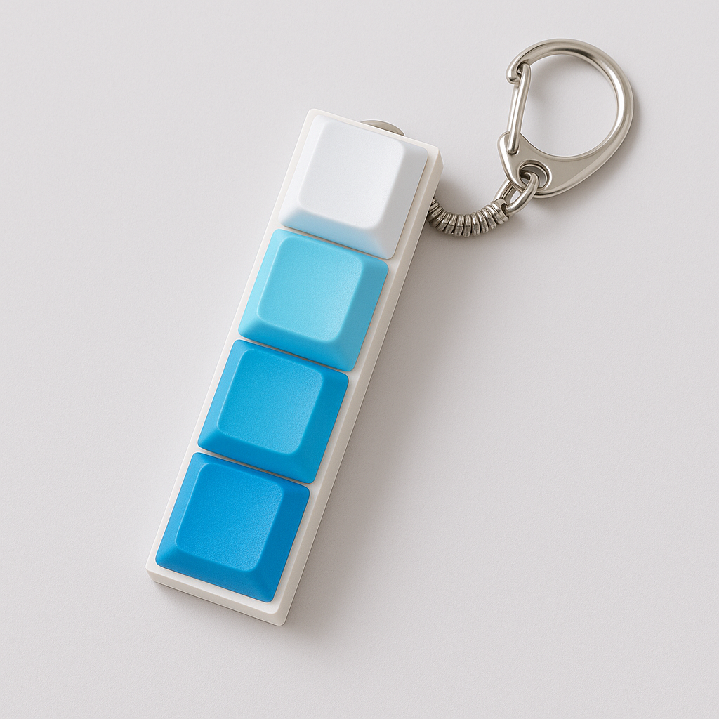 Classic 4 Key Keyboard Fidget Toy Clicker