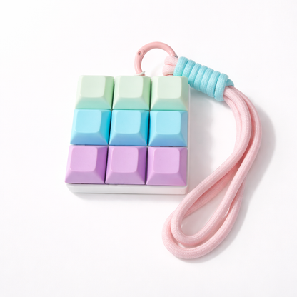 Custom 9 Key Mechanical Keyboard Fidget Toy