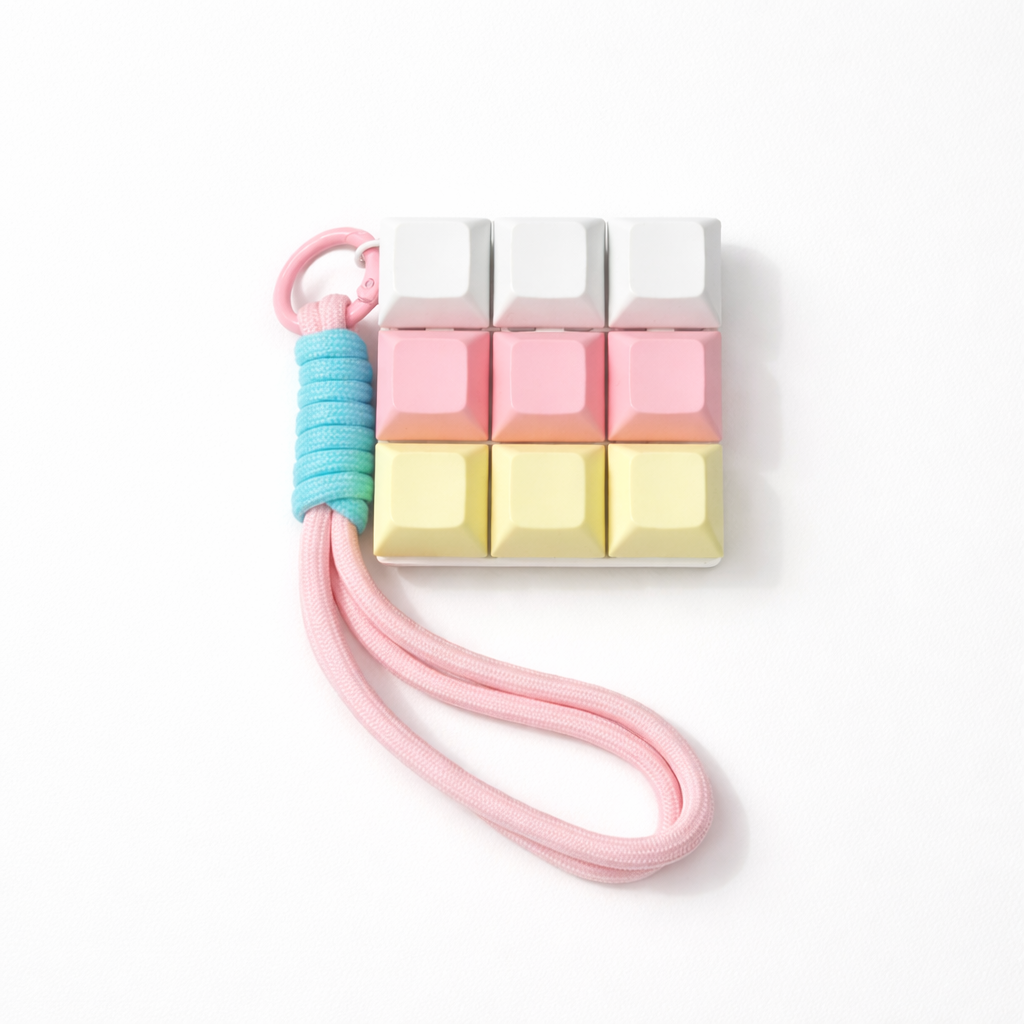 Custom 9 Key Mechanical Keyboard Fidget Toy