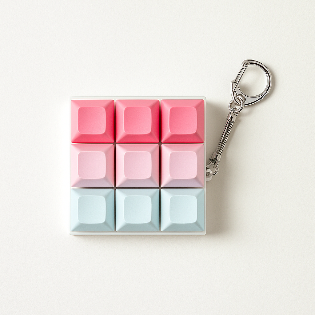 Custom 9 Key Mechanical Keyboard Fidget Toy