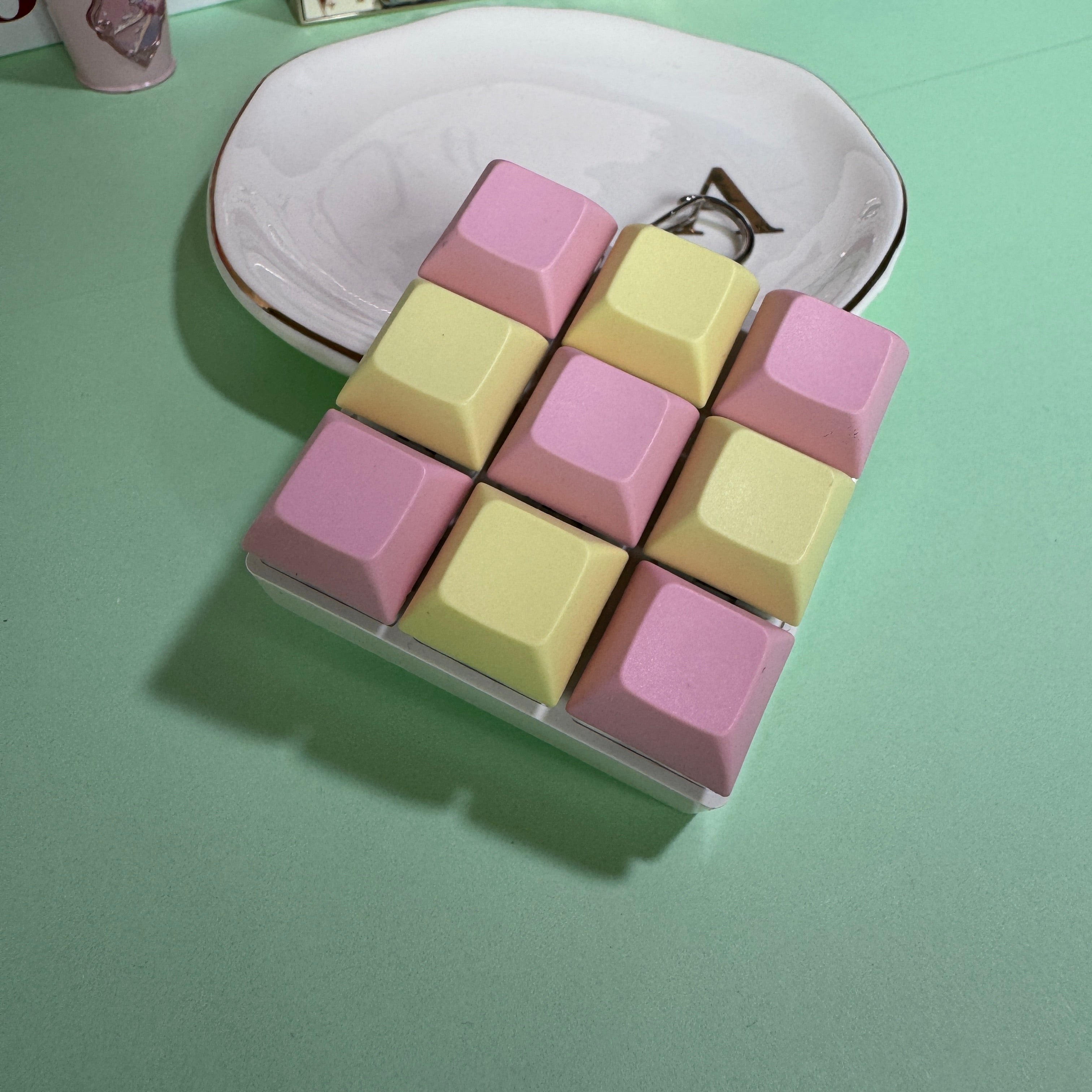 Custom 9 Key Mechanical Keyboard Fidget Toy