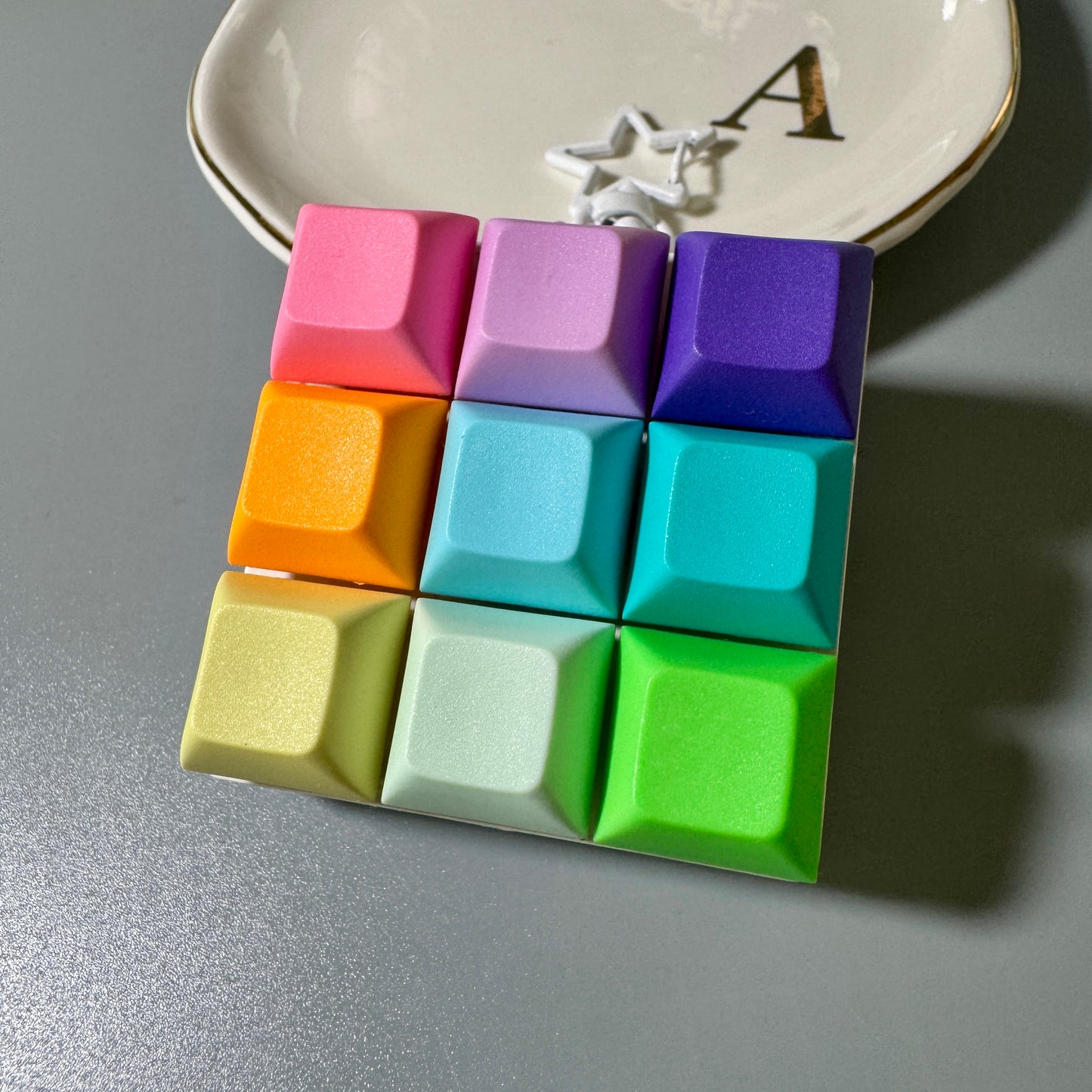 Custom 9 Key Mechanical Keyboard Fidget Toy