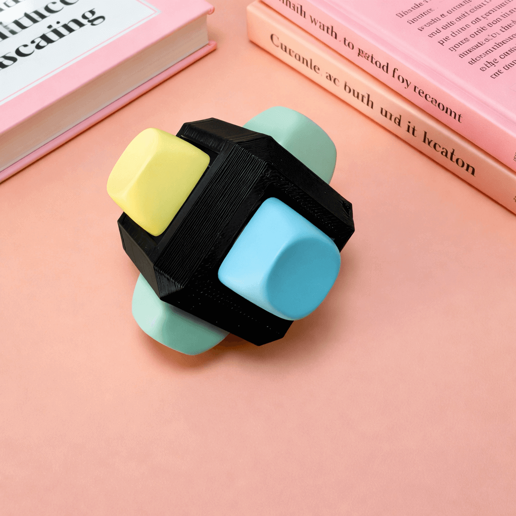 Classic 6-Key Fidget Clicker Cube Switch Tester Mini Keyboard