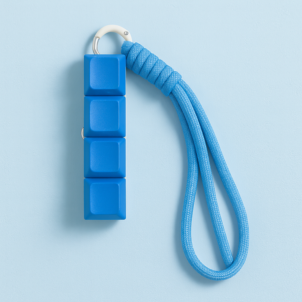 Classic 4-Key Mechanical Keyboard Fidget Clicker – DSA Profile Keycaps