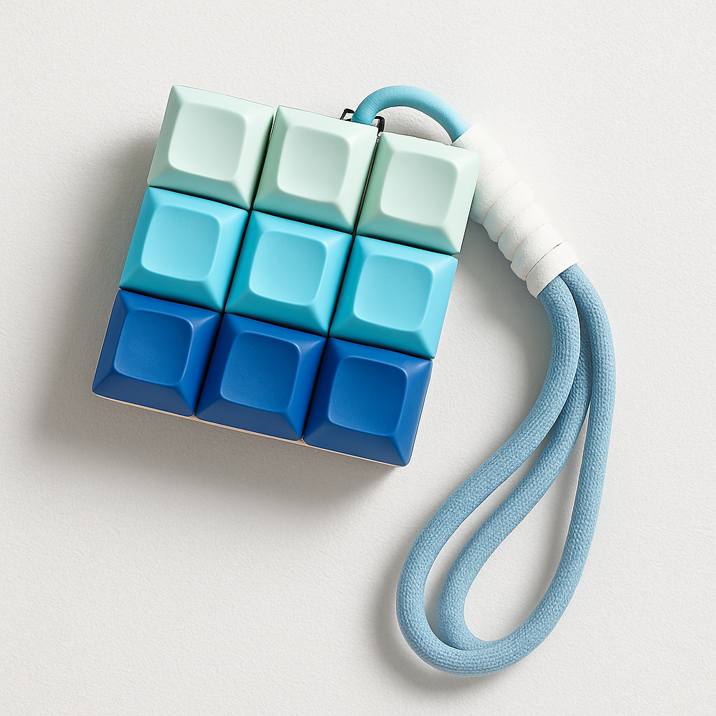 Custom 9 Key Mechanical Keyboard Fidget Toy