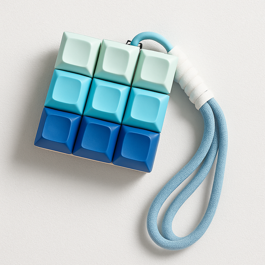 Custom 9 Key Mechanical Keyboard Fidget Toy