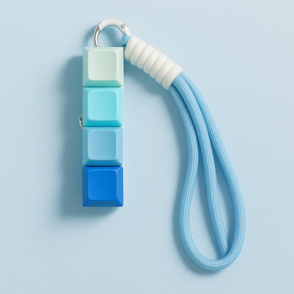 Custom 4-Key Mechanical Keyboard Fidget Clicker – DSA Profile Keycaps