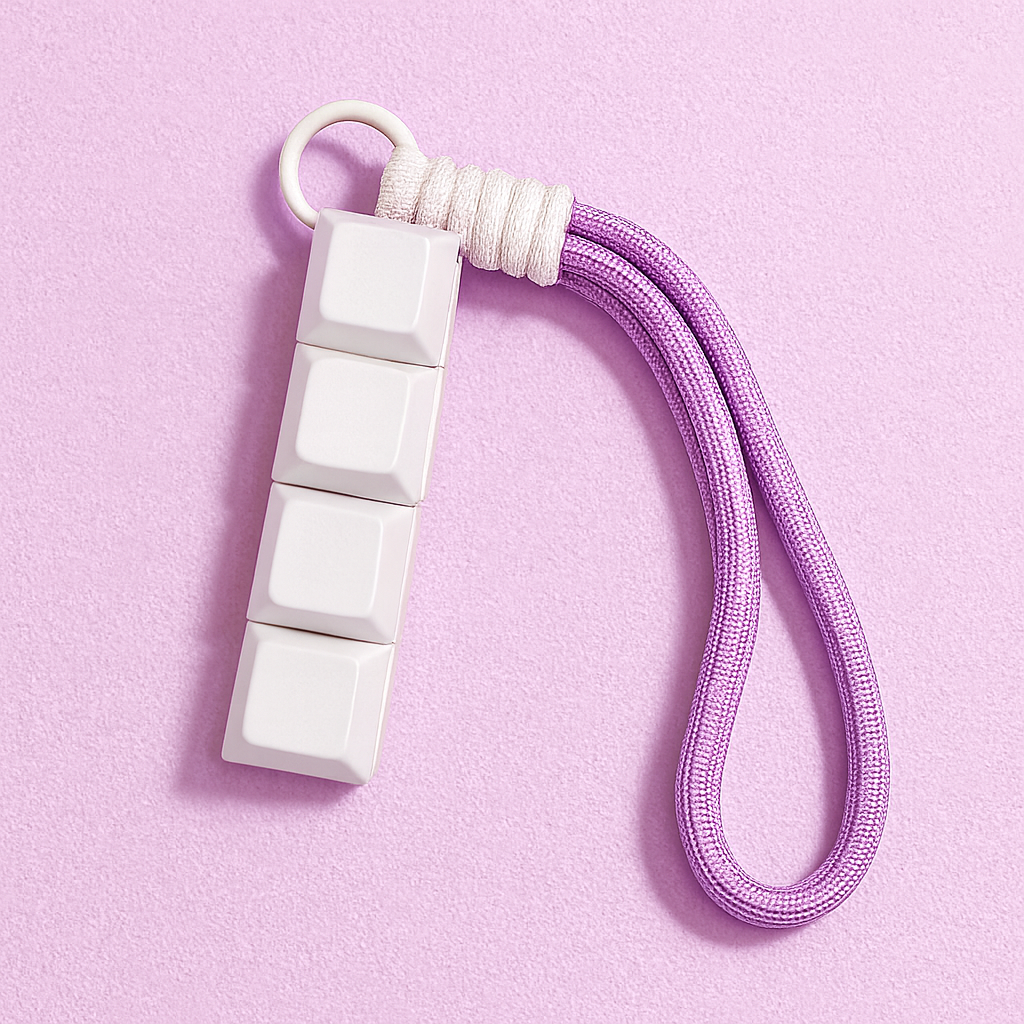 Classic 4-Key Mechanical Keyboard Fidget Clicker – DSA Profile Keycaps