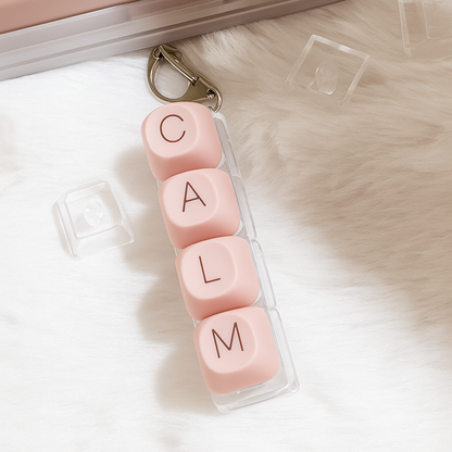 Classic 4 Key Letter Fidget Keychain