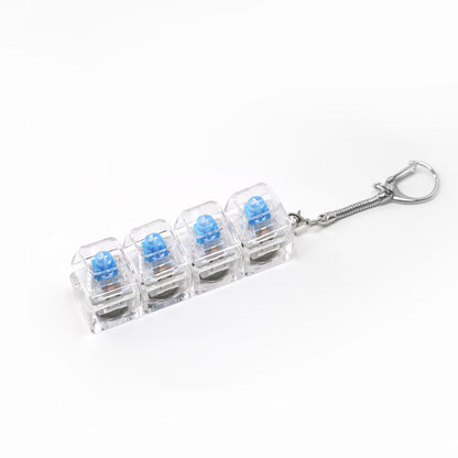 4-Key Keyboard Fidget with RGB Light