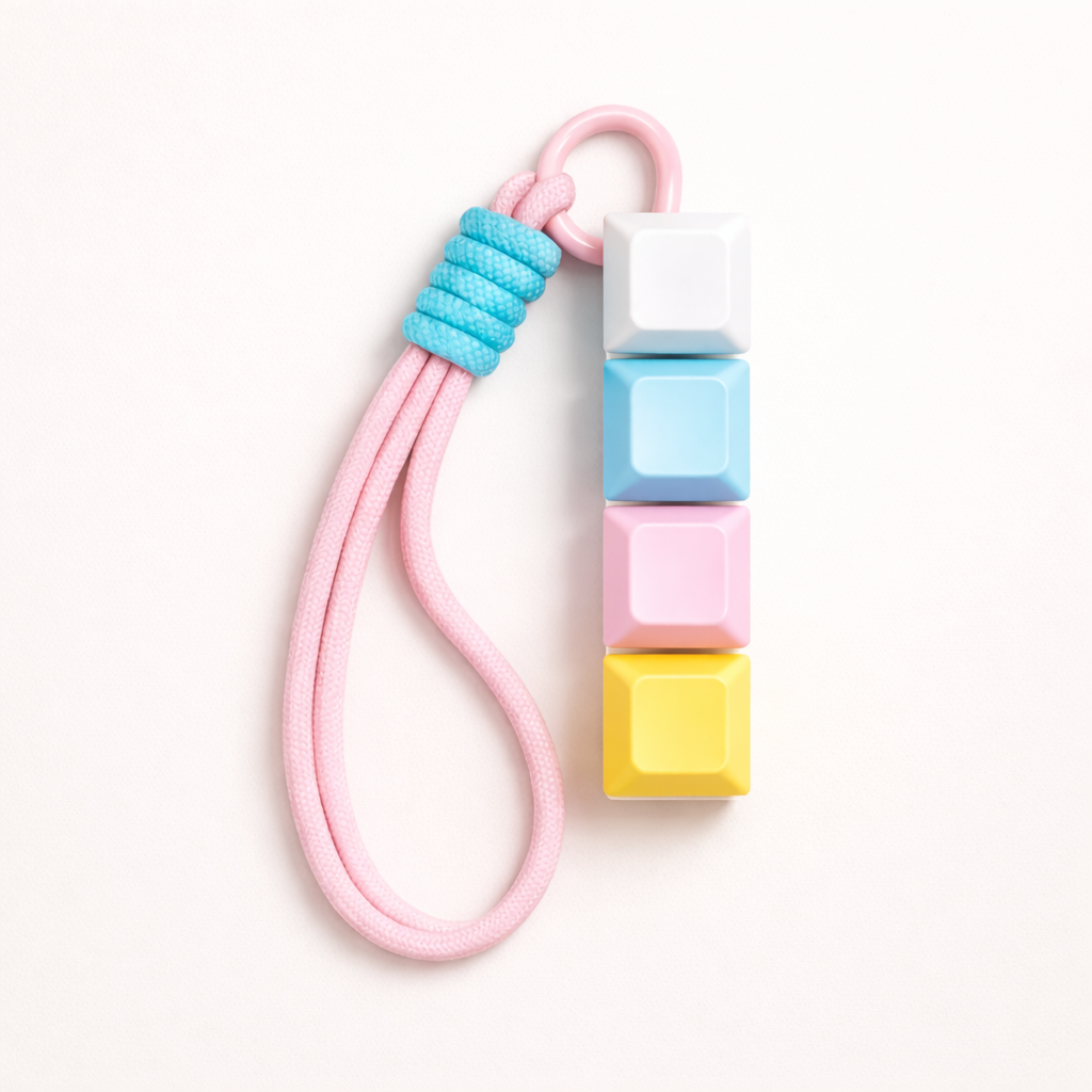 Custom 4-Key Mechanical Keyboard Fidget Clicker