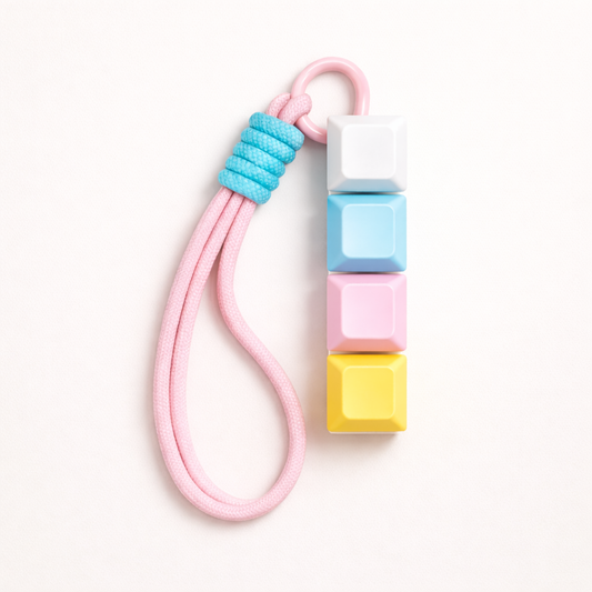 Custom 4-Key Mechanical Keyboard Fidget Clicker