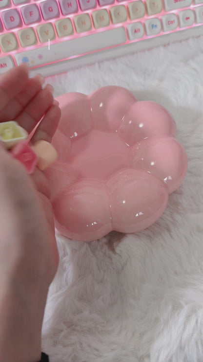 Classic 4-Key MOA Jelly Key Caps Keyboard Fidget Clicker