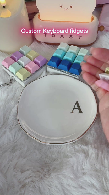 Custom 4-Key Mechanical Keyboard Fidget Clicker