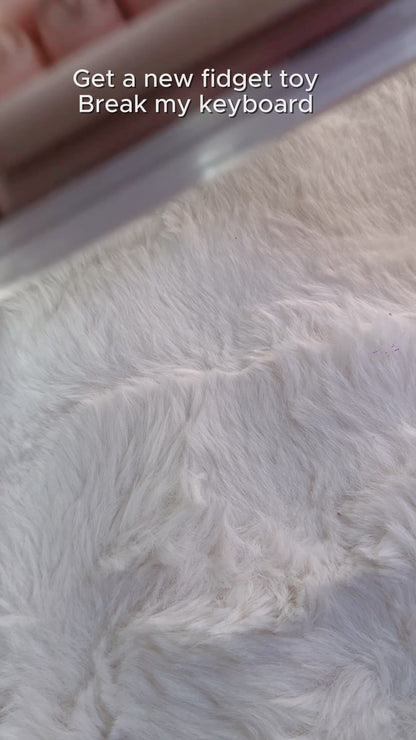 Custom 4, 5, 6 Key Letter Keyboard Fidget Keychain